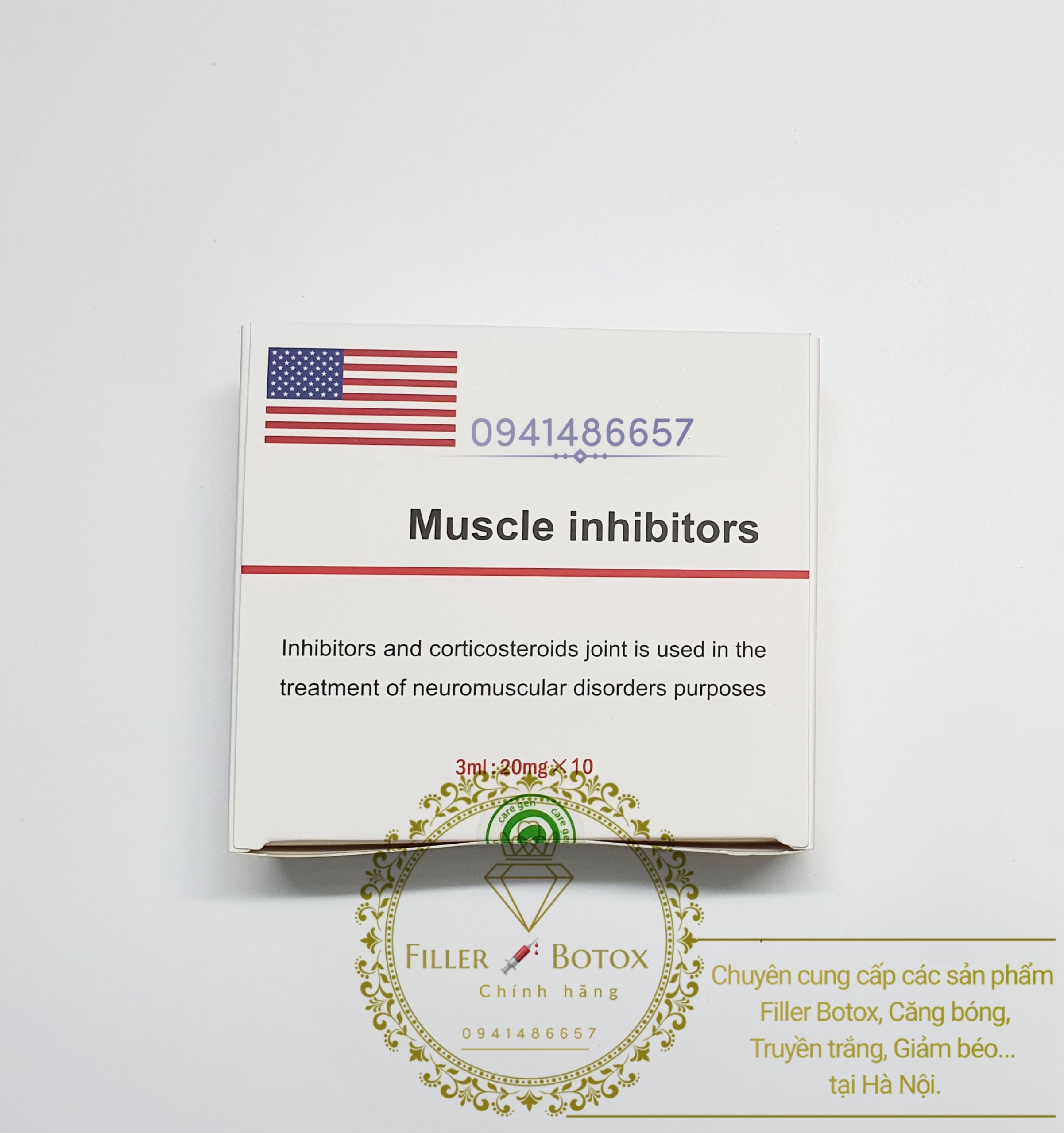 Muscle kích tan giảm mỡ béo trong cơ thể chính hãng.