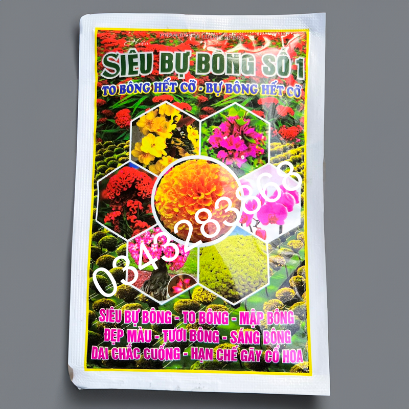 Phân bón siêu bự bông bông to hết cỡ mập nụ lâu tàn (50gr)