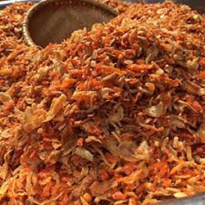 1KG MUỐI TÔM HÀNH PHI SIÊU NGON