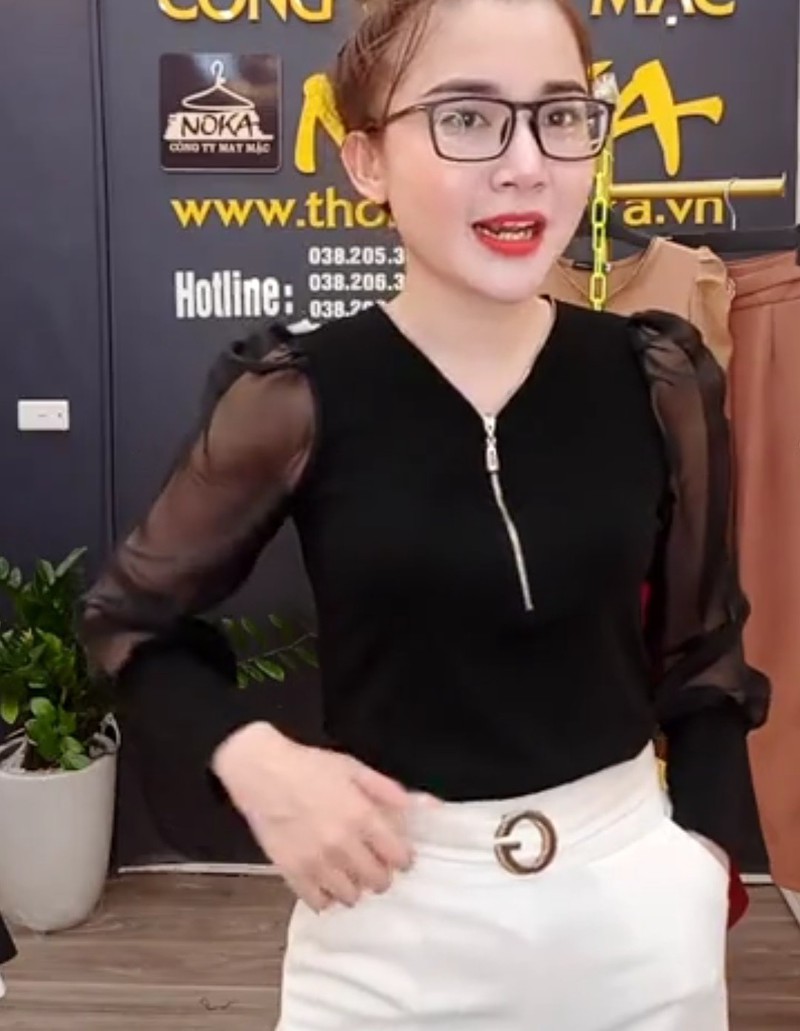 Áo thun lạnh tay voan lụa