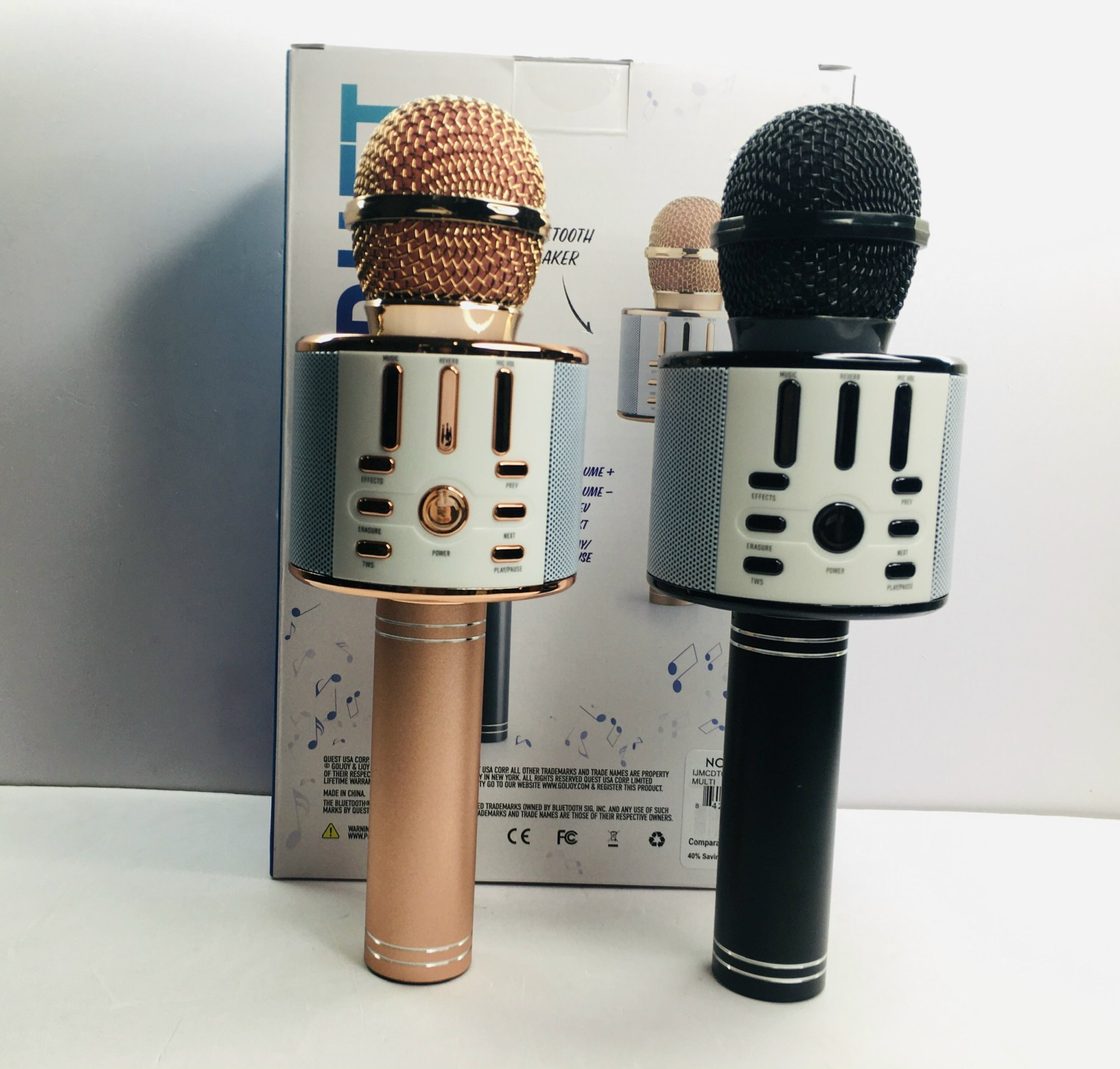 Verkstar Q30 Wireless Bluetooth Microphone Speaker KARAOKE 2in1 [HÀNG MỸ]