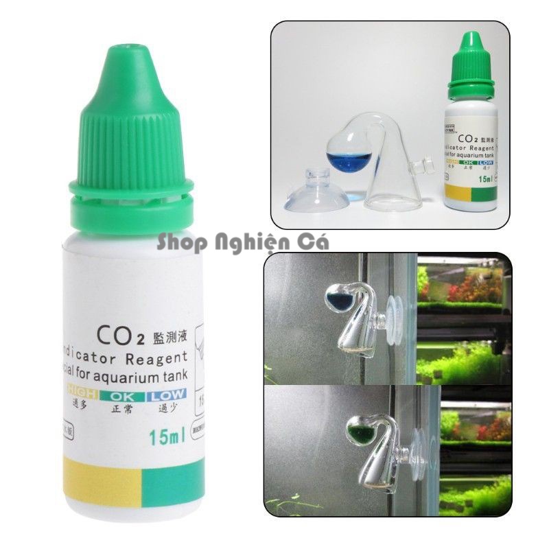 Bộ TEST Nồng Độ CO2 Trong Bể Thủy Sinh