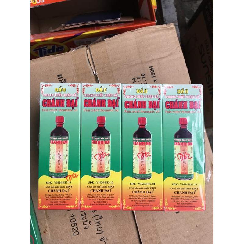 Dầu phong thấp trật đả Chánh Đại 50ml - Combo 25 chai