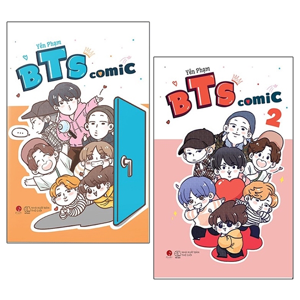 Fahasa - Combo Sách Hay BTS Comic + BTS Comic 2 (Bộ 2 Cuốn)