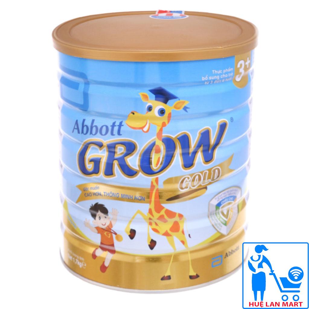 [CHÍNH HÃNG] Sữa Bột Abbott Grow Gold 3+ Hộp 1,6kg (Cho trẻ 3~6 tuổi)