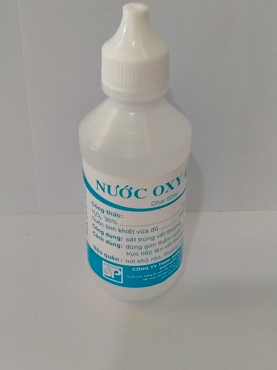 NƯỚC OXY GIÀ 3% CHAI 60 ML