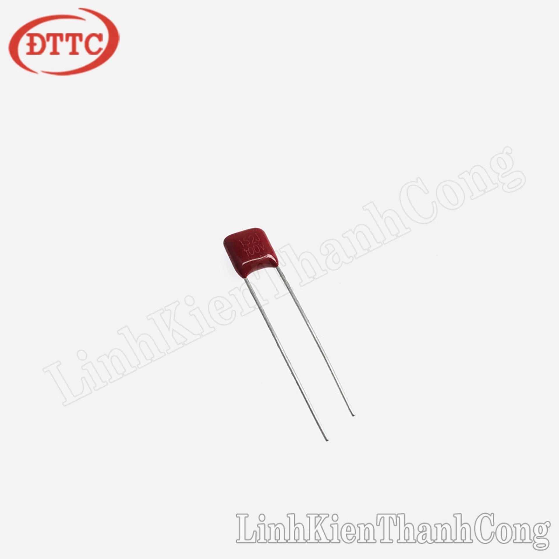 Bộ 2 Chiếc Tụ CBB 1.5nF 152J 100V 5mm