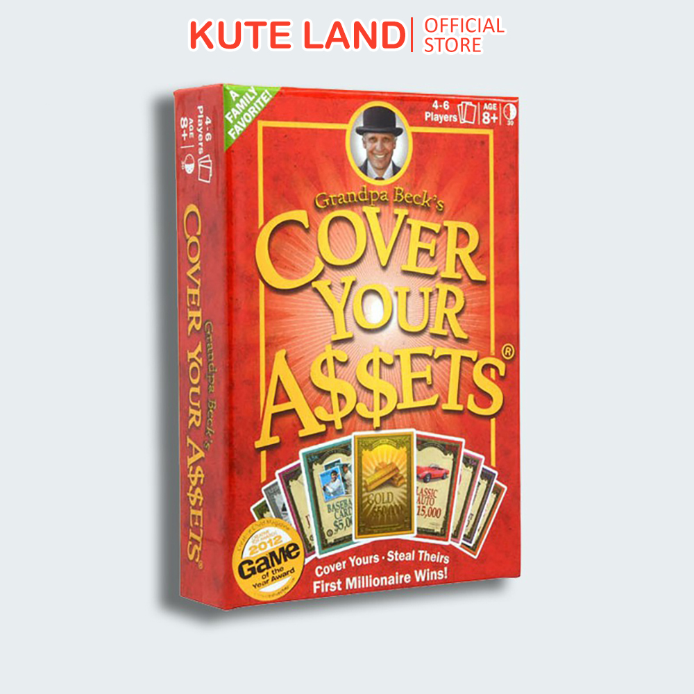 Grandpa Beck’s Cover Your Assets Card Game Bộ Thẻ Board Game Giải Trí