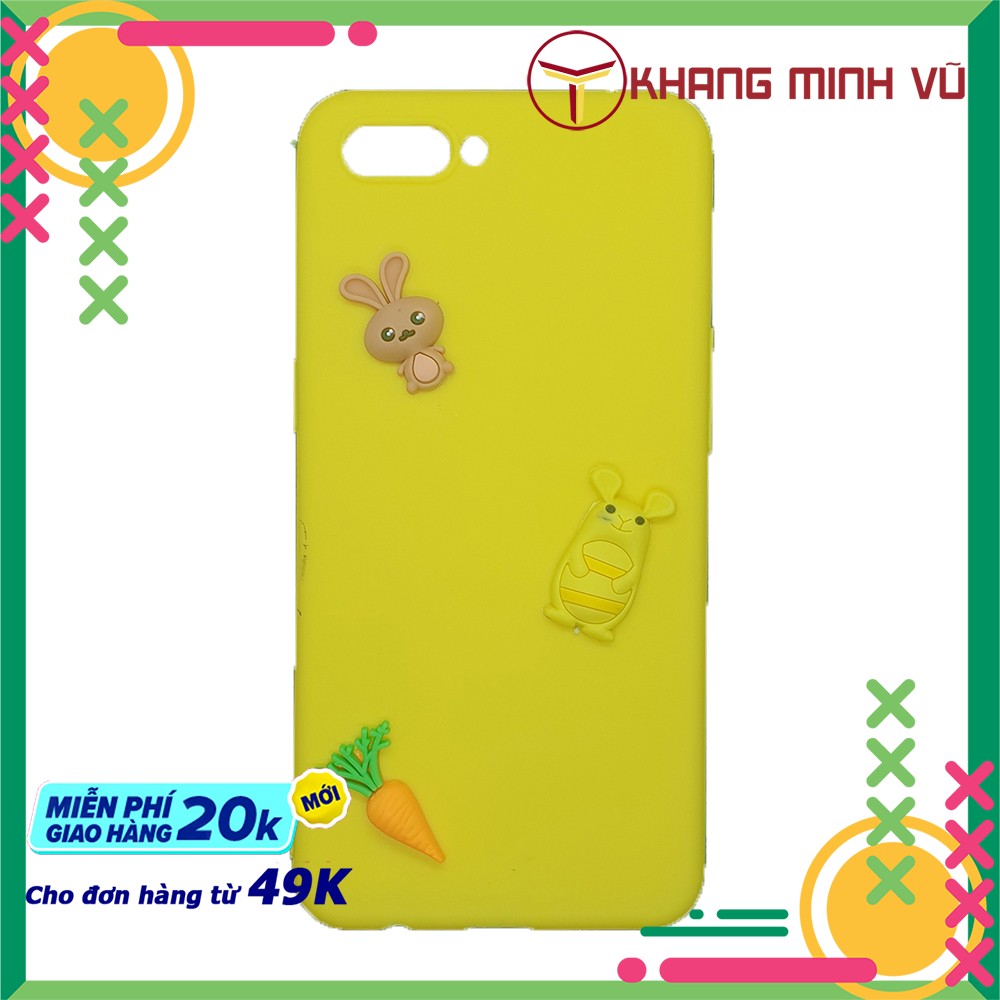 [HCM][10 mẫu] Ốp Lưng OPPO A3s Dẻo Sticker Nổi