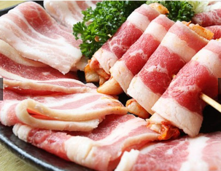 Thịt ba rọi xông khói gói 500g
