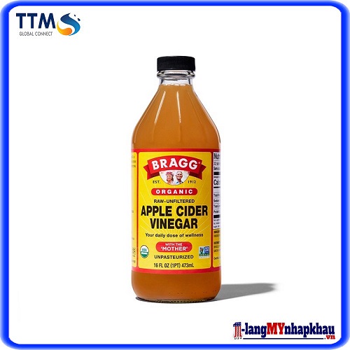 Bragg Giấm Táo Hữu Cơ