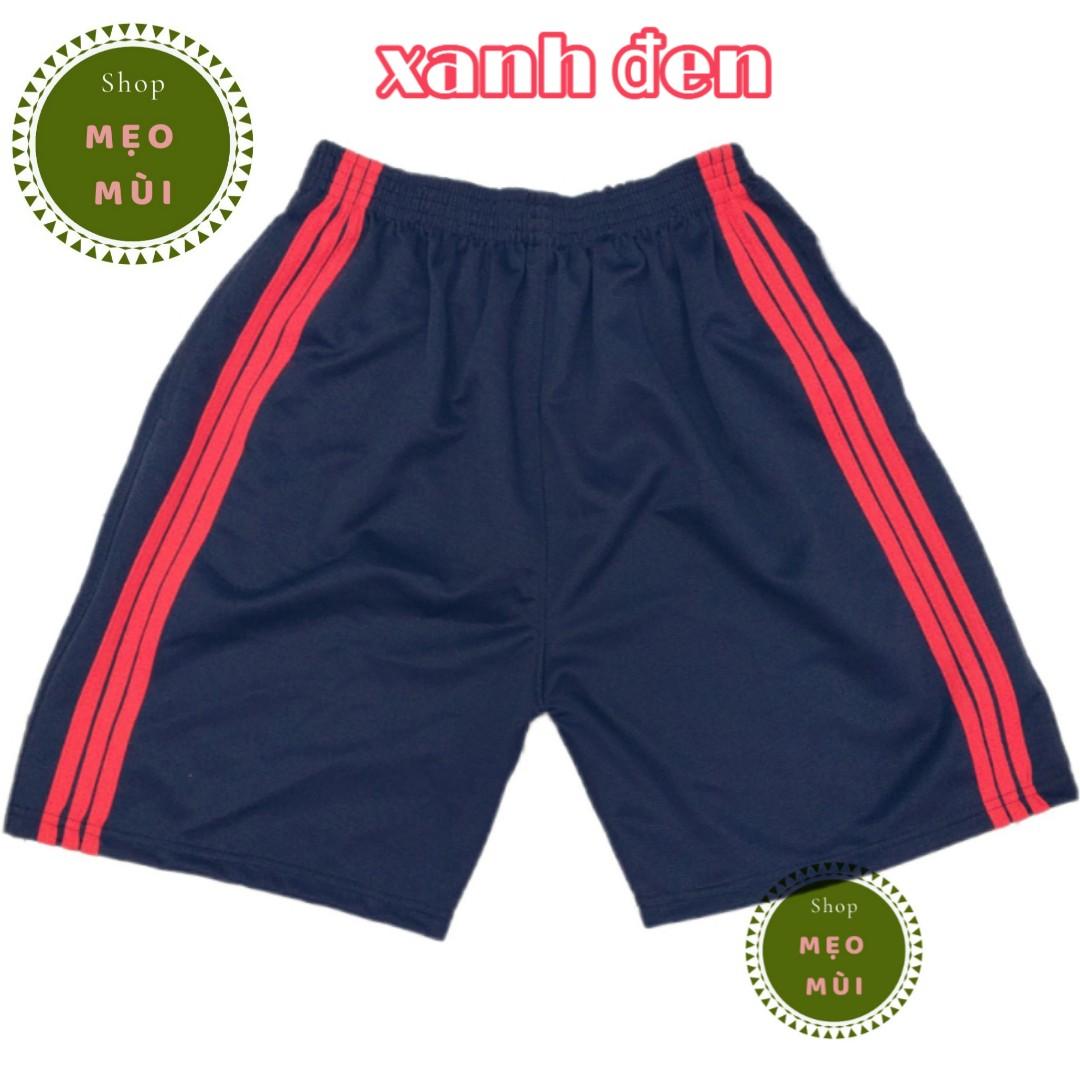 [HCM]Combo 4 quần đùi thun thể thao nam 3 sọc