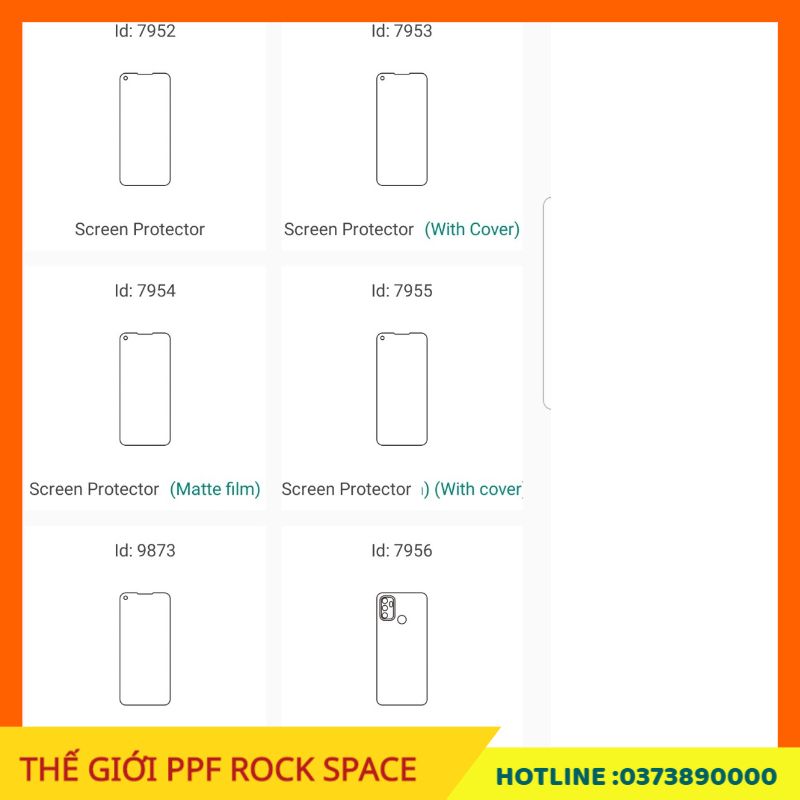 Dán màn hình PPF Oppo A53 (2020) ( Có Mặt trước, Mặt Sau, Full bộ theo lựa chọn) Rock Space
