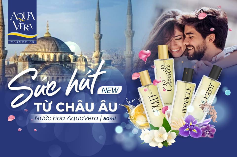 Nước hoa nam AquaVera Hugent 50ML