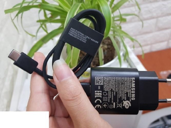 Combo Củ sạc cáp sạc nhanh 25w cho samsung galaxy Note 8-Note 9