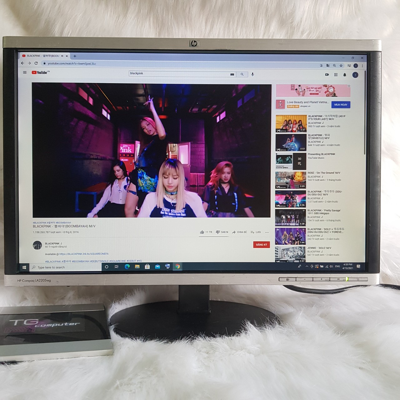 Màn hình LCD HP Compaq 22 inch [Giá shock]