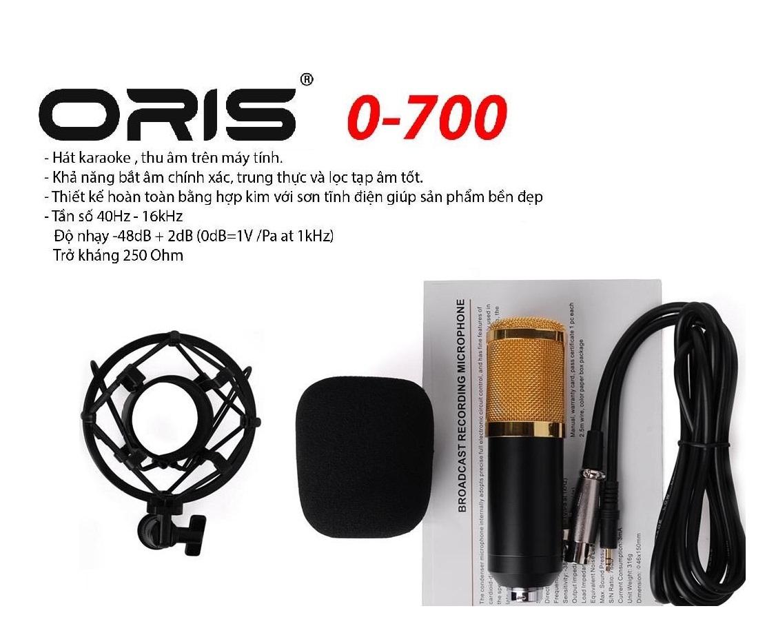 [HCM]BỘ MICRO THU ÂM LIVE STREAM O-700