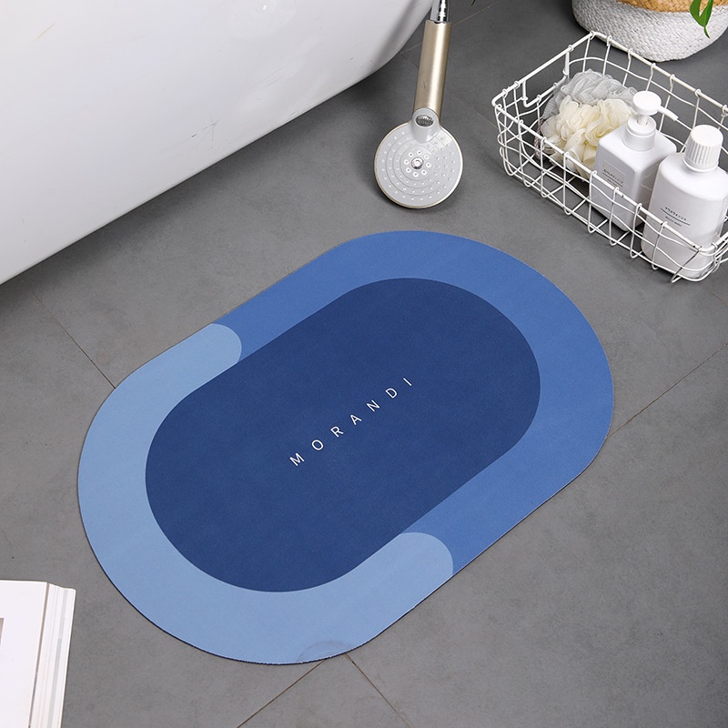 Thảm lau chân cao cấp silicon siêu thấm nước Thảm chùi chân