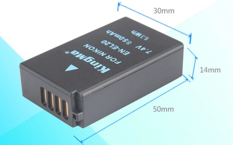 Pin máy ảnh Kingma cho thay thế cho EN-EL20