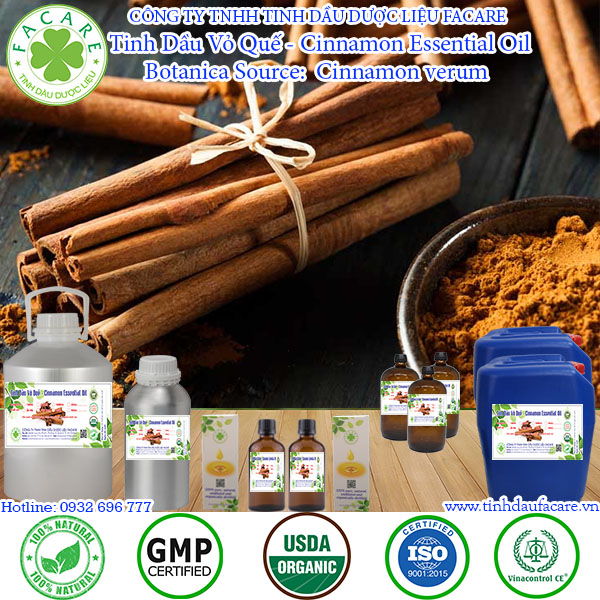 Tinh dầu Vỏ quế Cinnamon essential oil - 10ml