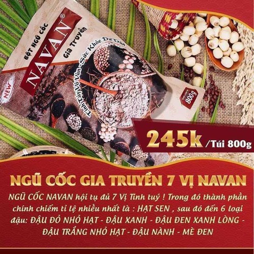 BỘT NGŨ CỐC NAVAN [CHINH HÃNG]