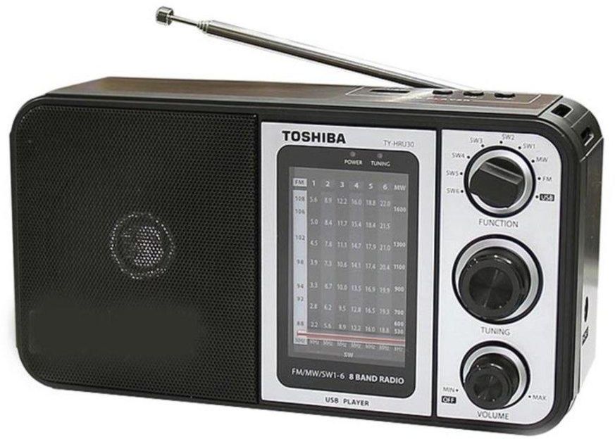 RADIO TOSHIBA TY-HRU30 FM/AM/SW1-6 ( CẮM ĐIỆN , NGHE NHẠC USB)