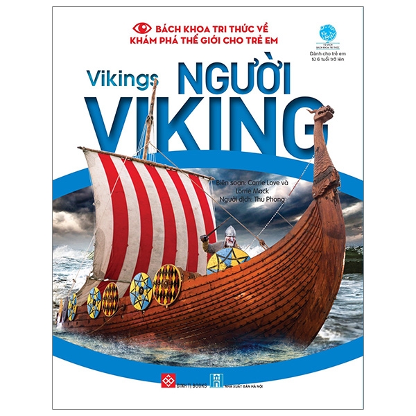 Fahasa - bách khoa tri thức về khám phá thế giới cho trẻ em - vikings - người viking
