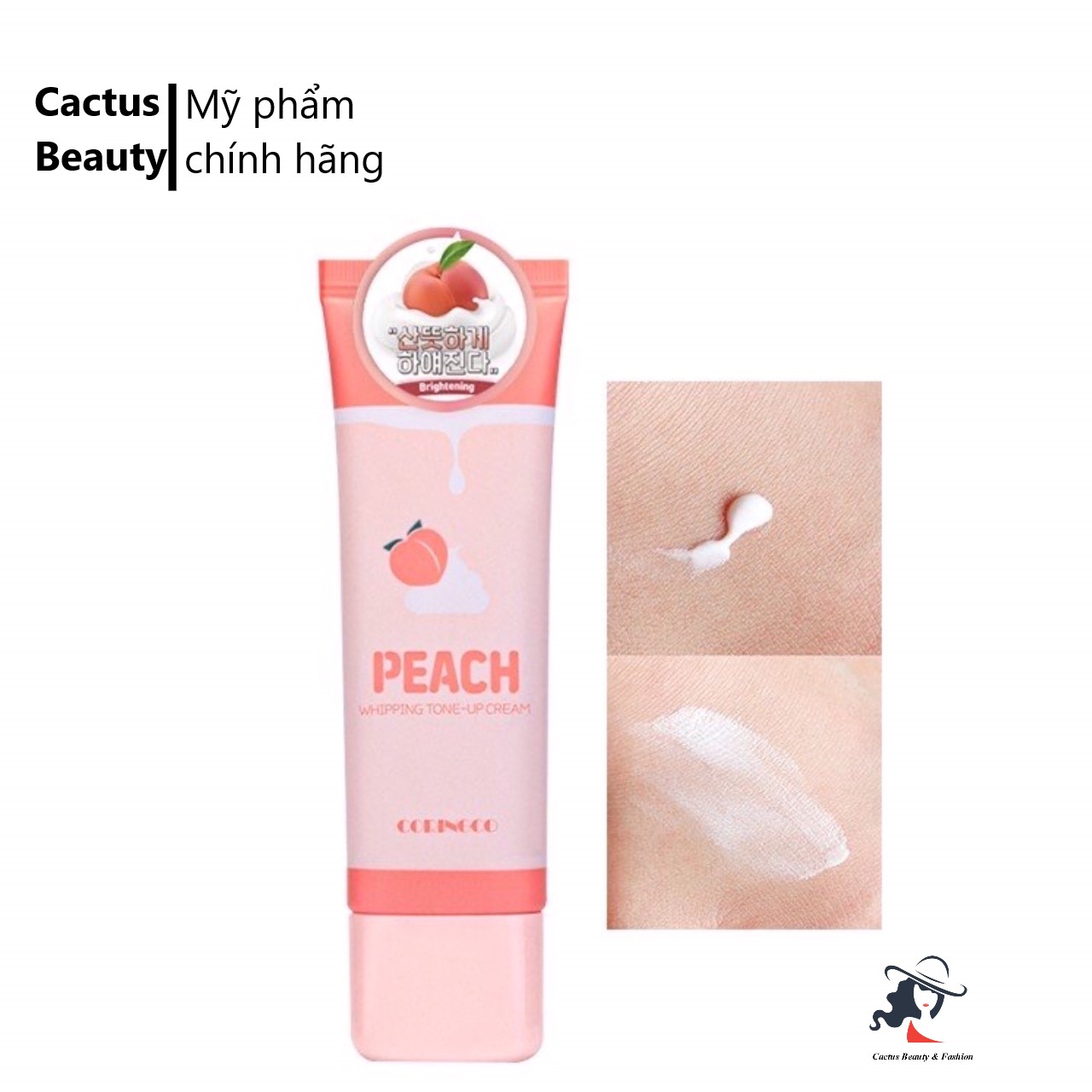 Kem dưỡng nâng tone Trái Đào Peach Whipping Tone Up Cream
