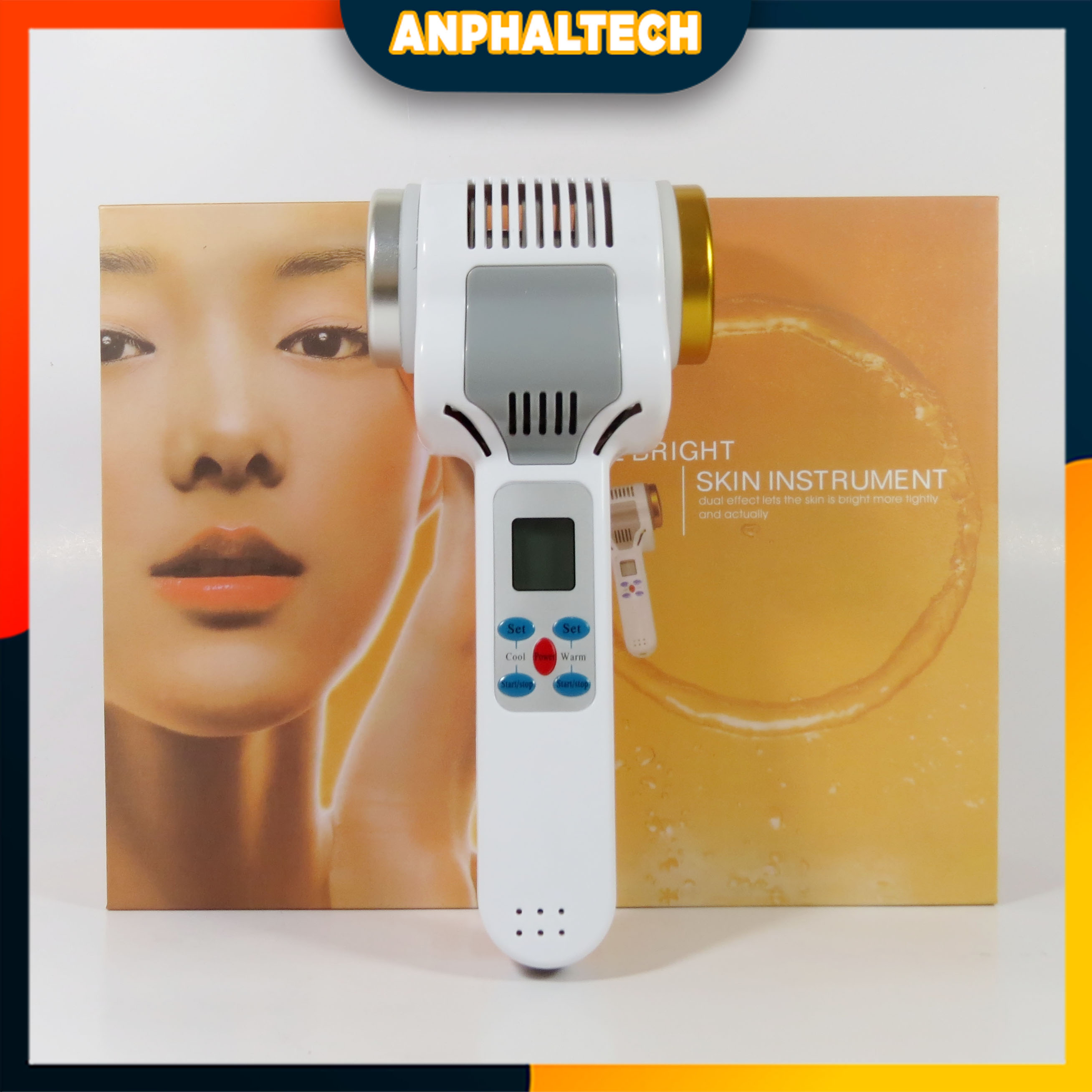 Hammer hot cold electric portable trolley massage essence face care 2 head high-grade for spa