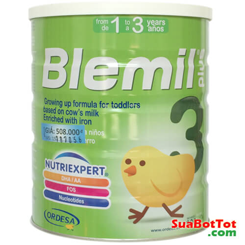 sữa bột Blemil plus 3 ordesa 800g Date mới nhẩt