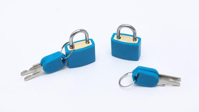 [New] Ổ khoá mini Color Padlock nhiều màu (khóa valy, khóa balo, khóa túi xách, khóa chống trộm) - N003