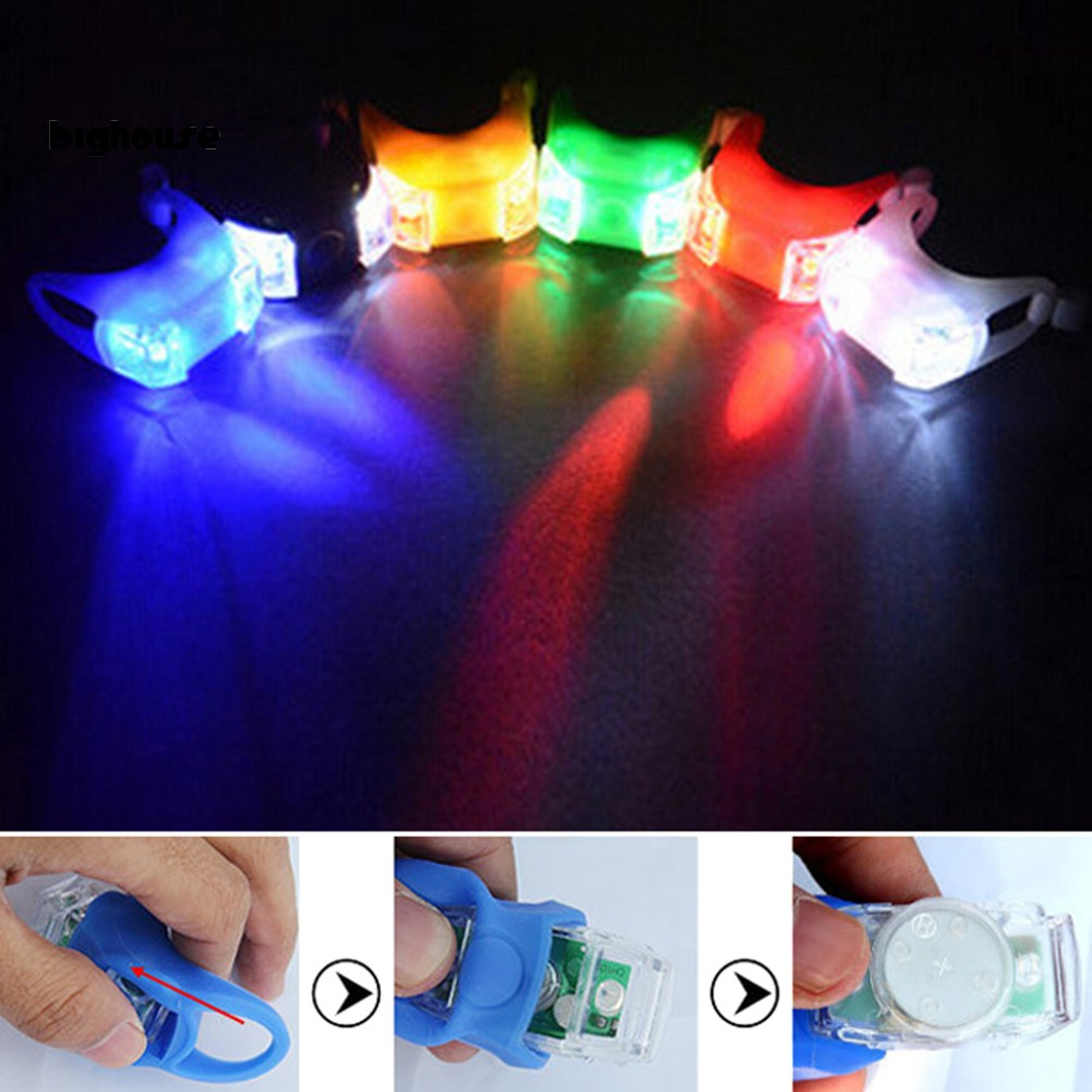 Đèn Led Đuôi Ếch Chống Nước Cho Xe Đạp - Đèn LED sau xe đạp