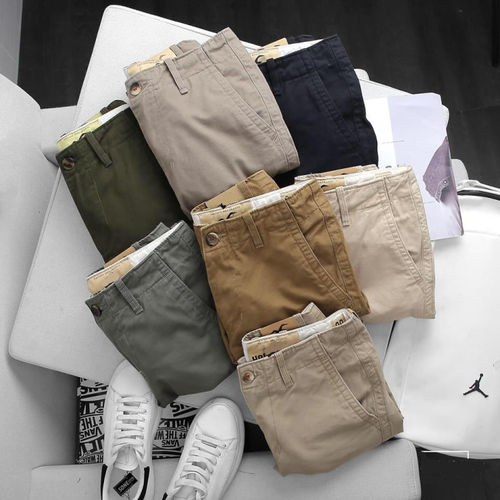 [HCM]QUẦN SỌT KAKI NAM PHONG CÁCH CO GIÃN NHẸ