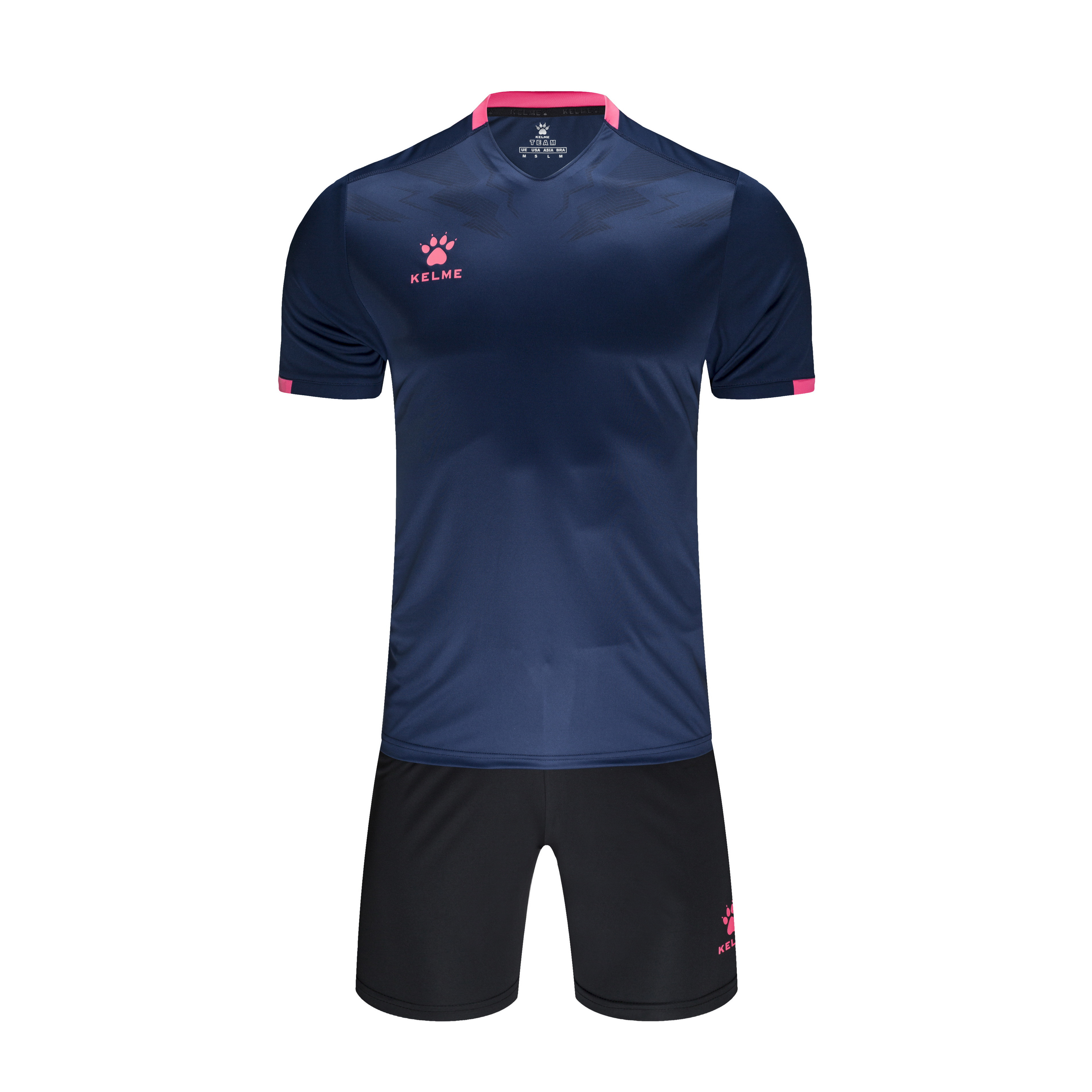 Áo đấu Kelme 2021 (xanh than, hồng)