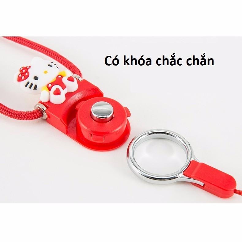 [HCM]Dây đeo điện thoại hình thú có khóa