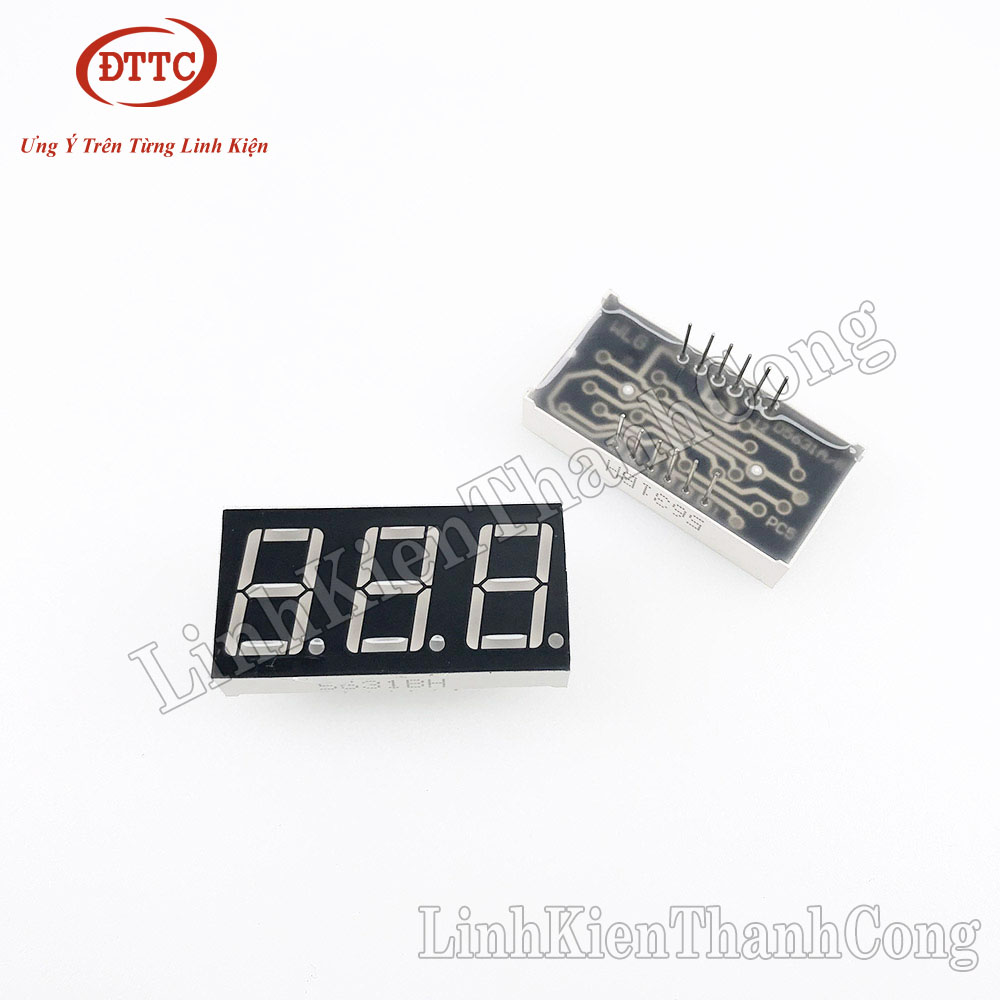 LED 7 thanh 0.56inch 1 Số, 2 Số, 3 Số, 4 Số Màu Đỏ (Anot chung, Katot Chung)