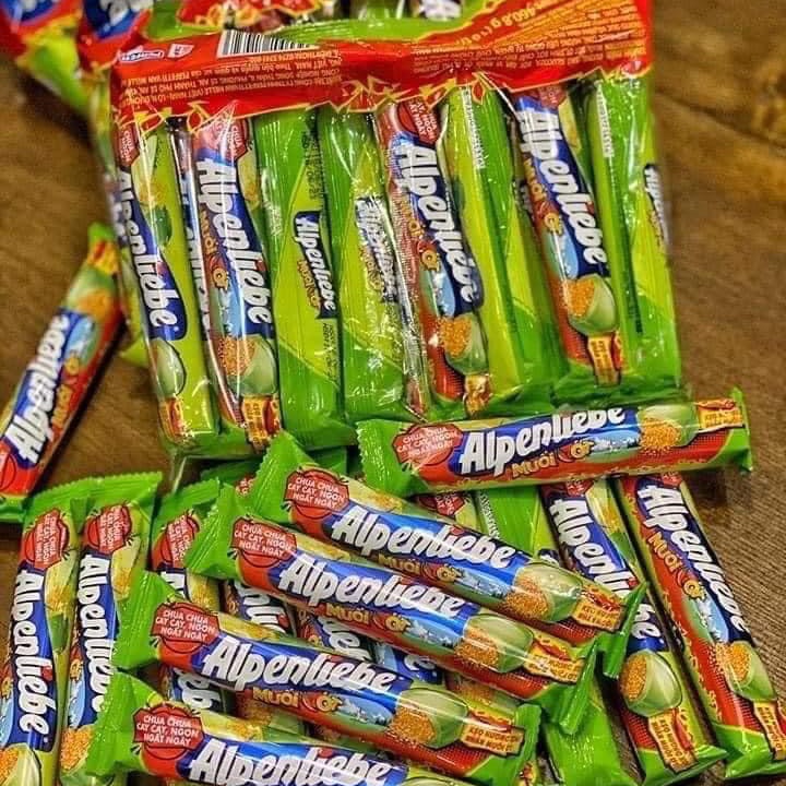 [HCM]Combol 5 cây Kẹo ALPENLIEBE hương xoài nhân muối ớt
