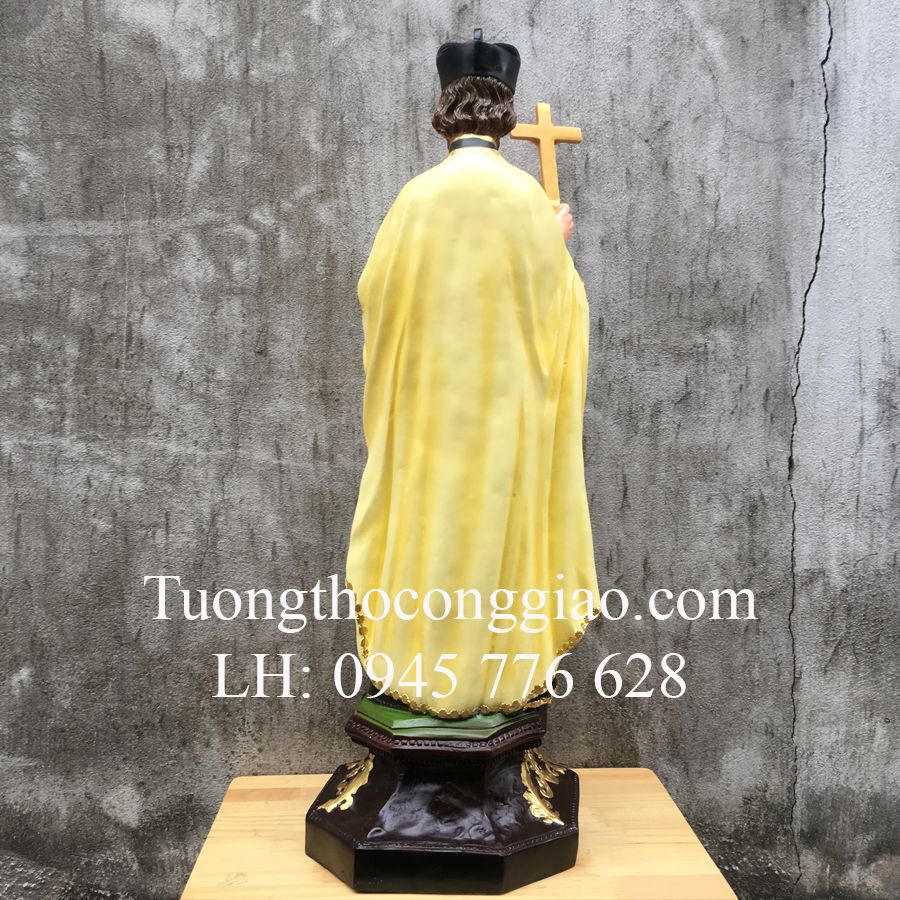 Tượng Thánh Phanxico Xavie 100cm composite