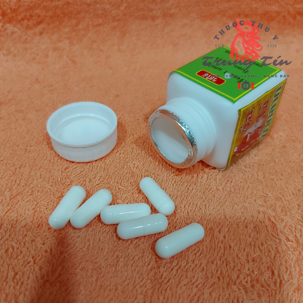 thuốc gà đá  (đặc trị - nấm , mốc , lác) - 1 hủ /10 viên