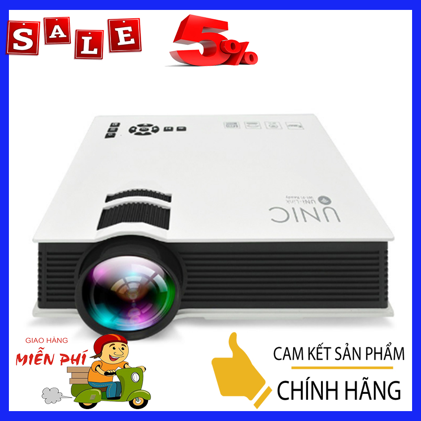 Máy chiếu mini LEJIADA UC46, 1080p kết nối wifi