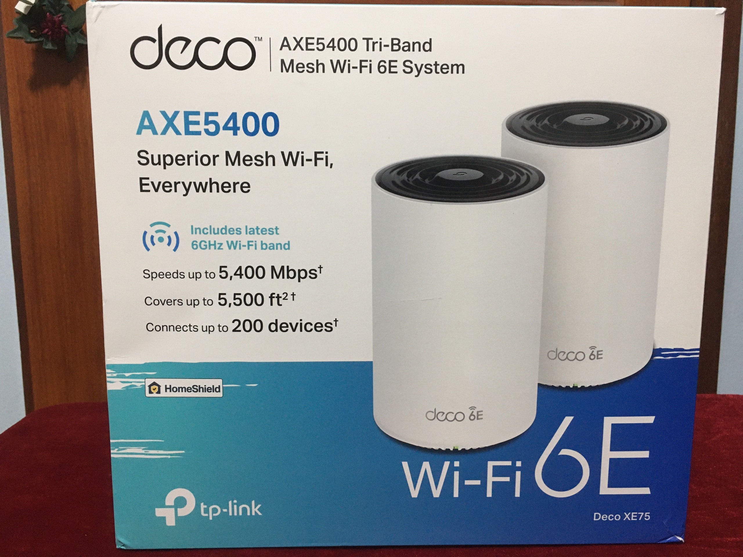 Bộ phát Mesh Wifi 6E TP-Link Deco AXE5400 (XE75) Tri-Band