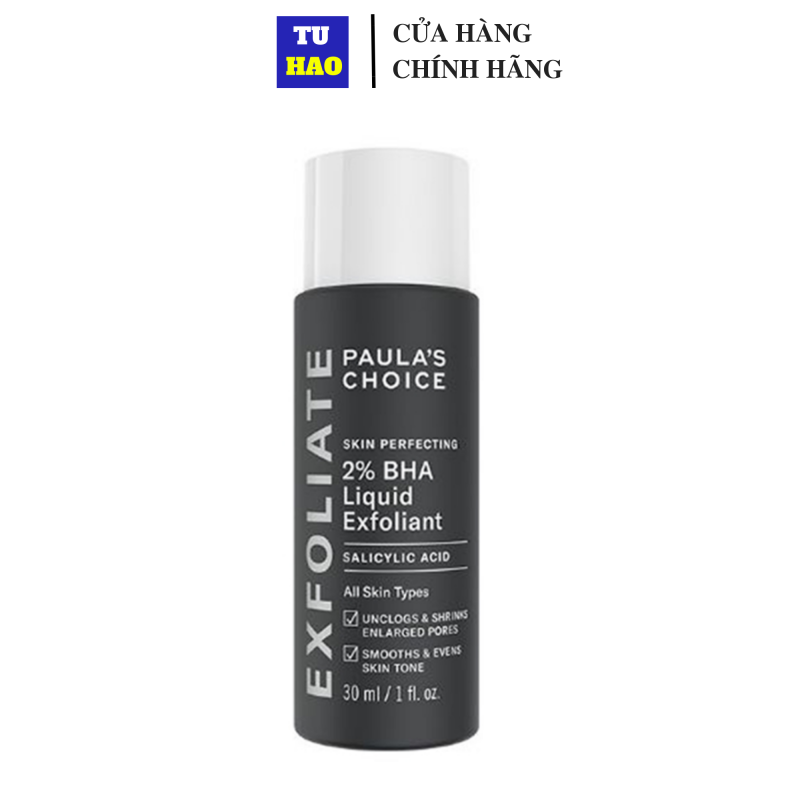 Tẩy Da Chết Paula’s Choice BHA 2% 30ml Skin Perfecting 2% BHA Liquid nhập khẩu