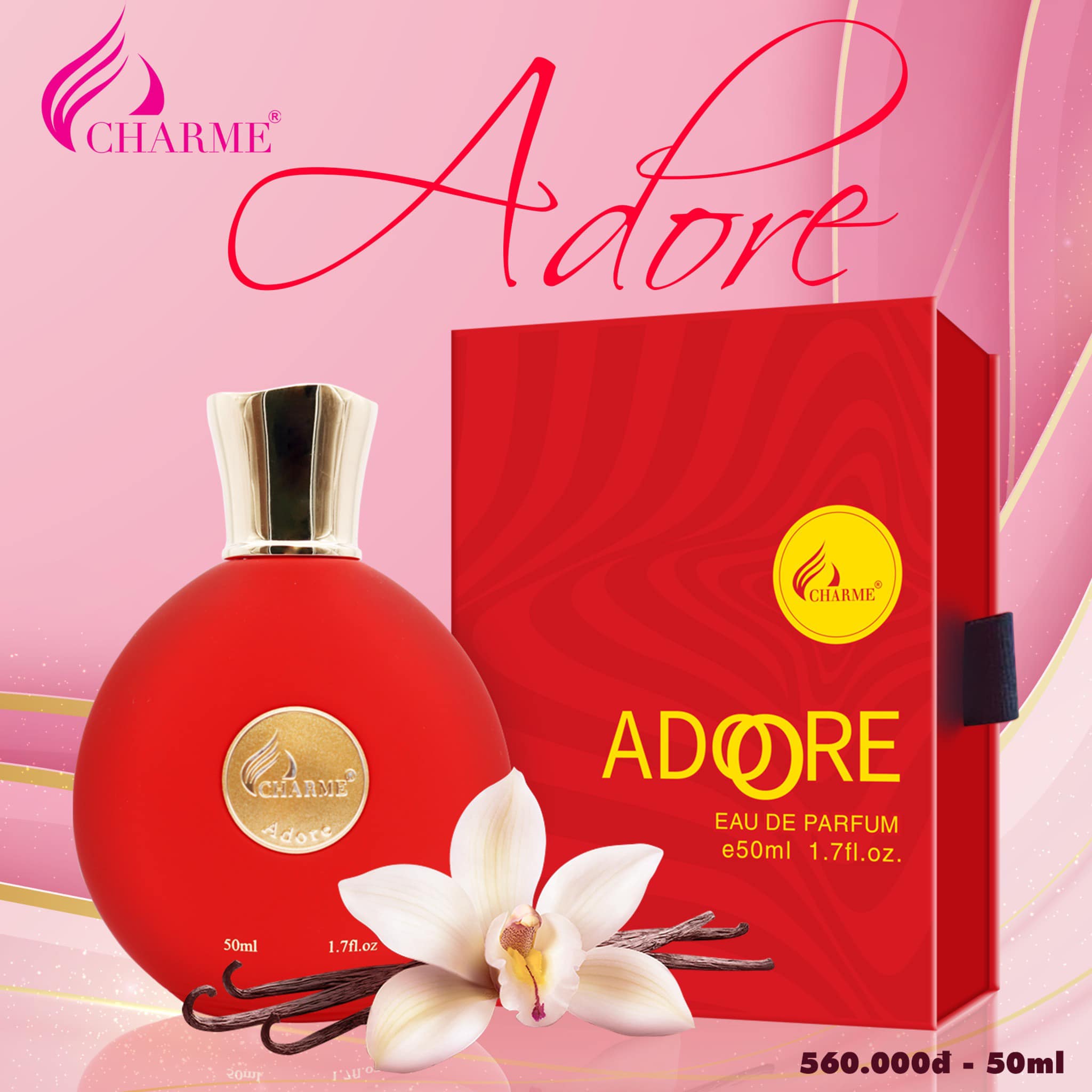Nước Hoa Charme_Adore 50ml 100ml Chính Hãng