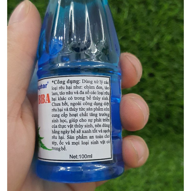 Diệt rêu hại hồ thủy sinh -- NUPHAR - Remove BBA