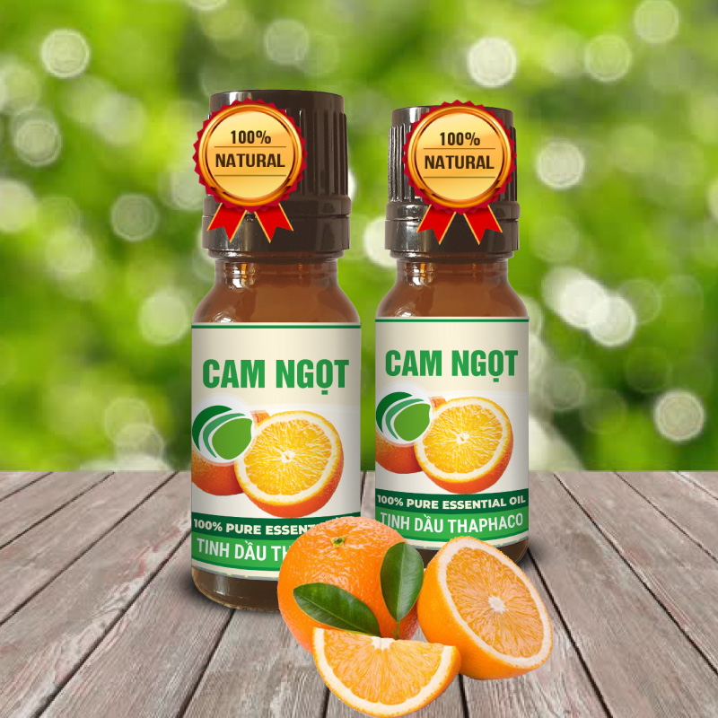 Tinh Dầu Cam Ngọt Tươi Mát 10ml Thaphaco