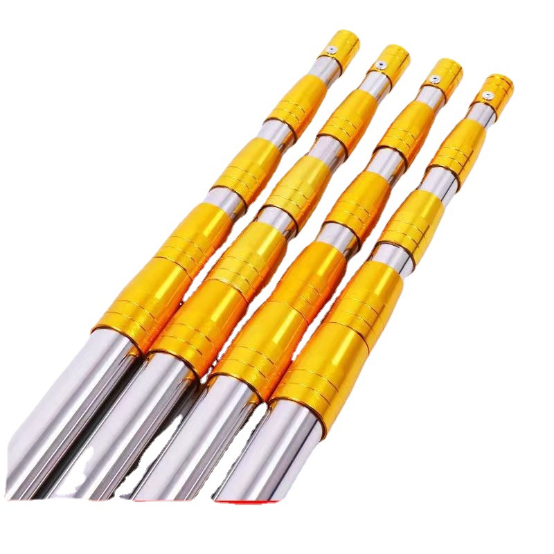 Sào thu hoạch trái cây trên cao tiện lợi Cột hái trên cao 6M, dụng cụ hái trái cây bằng kim loại inox