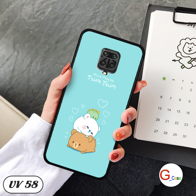 Ốp điện thoại XIAOMI REDMI NOTE 9 PRO - lưng nhám viền dẻo