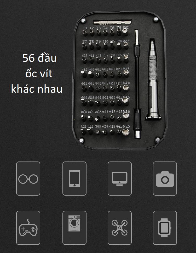 Bộ tô vít mini đa năng 59in1