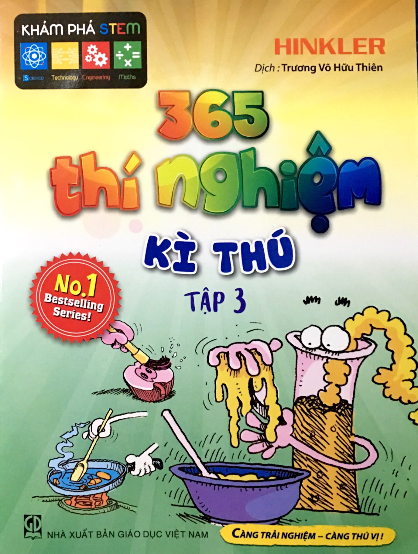 Fahasa - 365 Thí Nghiệm Kì Thú - Tập 3