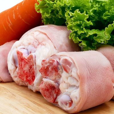 500g chân giò heo Cắt Khoanh Sẵn, Dựng Trước Heo tiện lợi_giao hỏa tốc/ 1kg